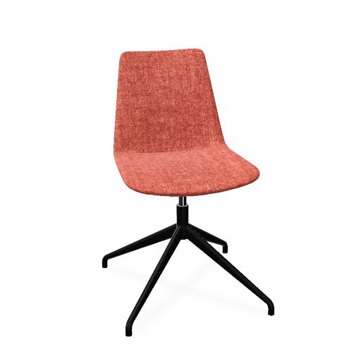 Lyon Chair 
Swivel (Range: 88 - Harmony | Colour: 300 | Priceclass: Fabric range 1 | Frame colour: Black)