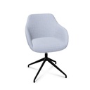 Rome Chair Swivel (Range: 4 - Harmony | Colour: 600 | Priceclass: Fabric range 1 | Frame colour: Black)