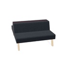 Twin Seater - Low (Leg Colour: Hollands Essen | Manufacturer: Markant | Range: Harmony | Material Colour: 603 | Priceclass: Stofgroep 1 | Material Colour: 200)