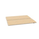 Workways Workways desking 180x80 (Worktop colour: 0N - Bardolino Oak | Legs: Black)