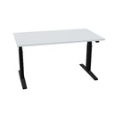 140x80cm (single desk) (Top color: Grey | Leg Colour: Black)